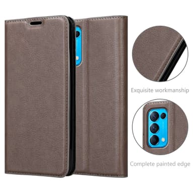Oppo FIND X3 LITE Cover Etui Case (Brun)