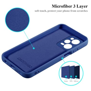 Xiaomi Poco X5 Pro 5G Cover Etui Case (Blå)