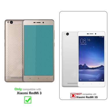 Xiaomi RedMi 3 Cover TPU Etui (Gennemsigtig)