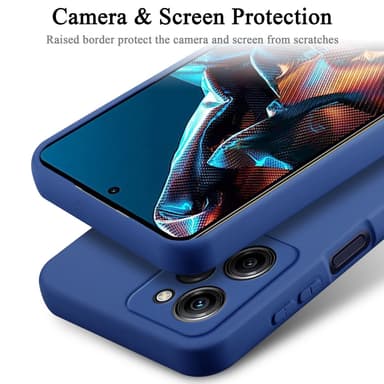 Xiaomi Poco X5 Pro 5G Cover Etui Case (Blå)