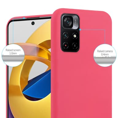 Cover Xiaomi POCO M4 PRO 5G Etui Case (Rød)