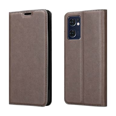 Oppo FIND X5 LITE / Reno7 5G Cover Etui Case (Brun)