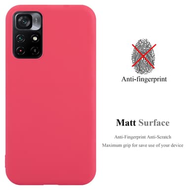 Cover Xiaomi POCO M4 PRO 5G Etui Case (Rød)