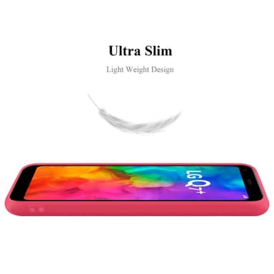 Cover LG Q7 / Q7a / Q7+ Etui Case (Rød)