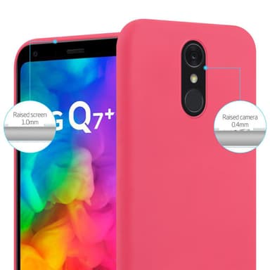 Cover LG Q7 / Q7a / Q7+ Etui Case (Rød)