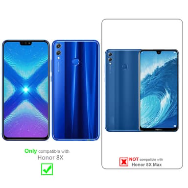 Honor 8X Cover Etui Case (Hvid)