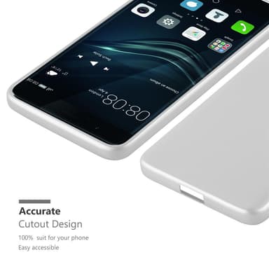 Huawei P9 PLUS Cover Etui Case (Sølv)