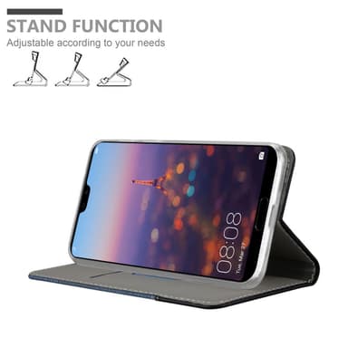 Huawei P20 PRO / P20 PLUS Pungetui Cover Case (Blå)