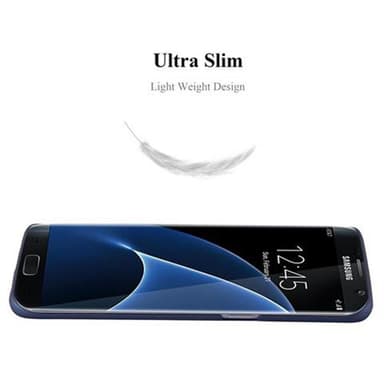 Samsung Galaxy S7 EDGE Cover Etui Case (Blå)