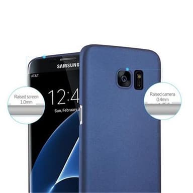 Samsung Galaxy S7 EDGE Cover Etui Case (Blå)