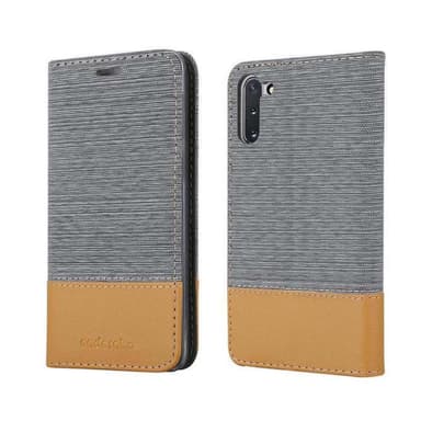 Samsung Galaxy NOTE 10 Pungetui Cover Case (Grå)