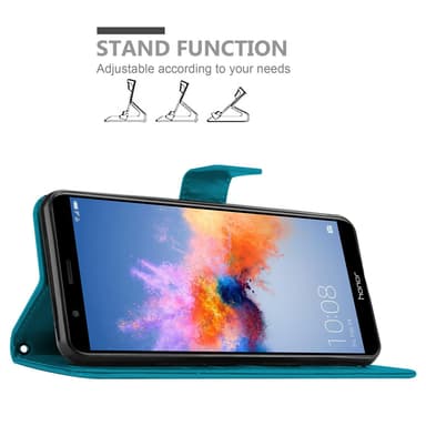 Honor 7X Pungetui Cover Case (Blå)