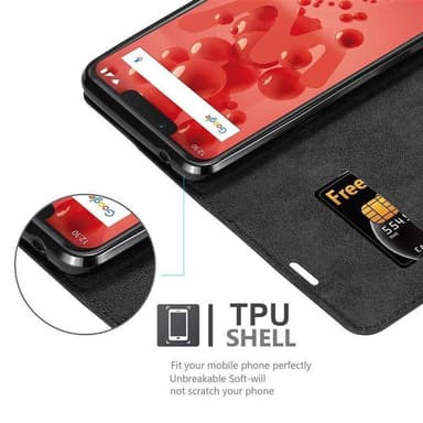 WIKO VIEW 2 PLUS Cover Etui Case (Sort)