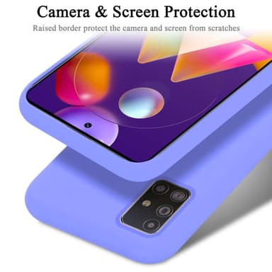 Samsung Galaxy M31s Cover Etui Case (Lilla)