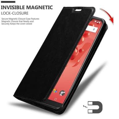 WIKO VIEW 2 PLUS Cover Etui Case (Sort)