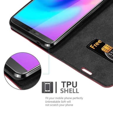 Cubot J3 Cover Etui Case (Rød)