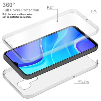 Cover Xiaomi RedMi 9 Etui Case (Gennemsigtig)
