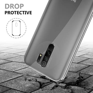 Cover Xiaomi RedMi 9 Etui Case (Gennemsigtig)