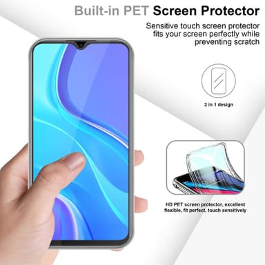 Cover Xiaomi RedMi 9 Etui Case (Gennemsigtig)
