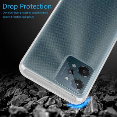 Realme C31 Cover TPU Etui (Gennemsigtig)