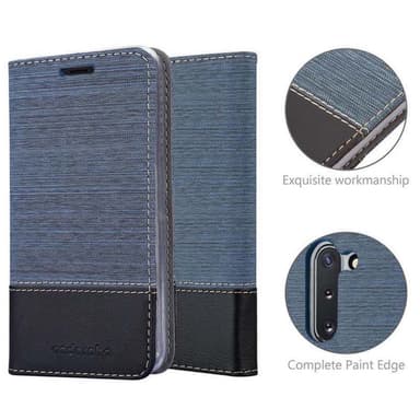 Samsung Galaxy NOTE 10 Pungetui Cover Case (Blå)