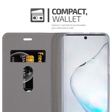 Samsung Galaxy NOTE 10 Pungetui Cover Case (Blå)