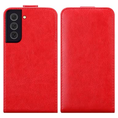 Samsung Galaxy S22 Pungetui Flip Cover (Rød)