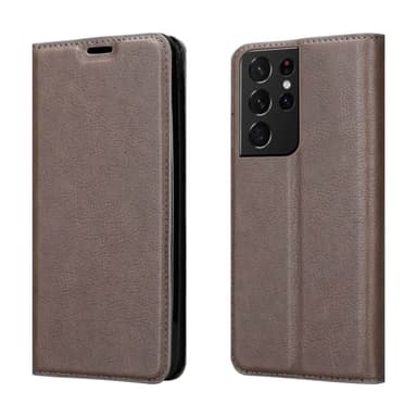 Samsung Galaxy S22 ULTRA Cover Etui Case (Brun)