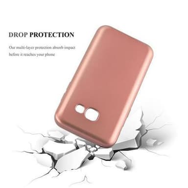 Samsung Galaxy A3 2017 Cover Etui Case (Lyserød)
