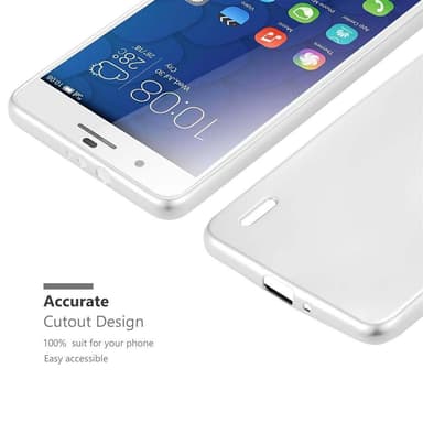 Honor 6 PLUS Cover Etui Case (Sølv)