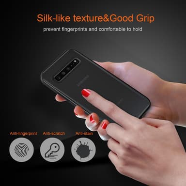 Samsung Galaxy S10 4G Etui Case Cover (Sort)
