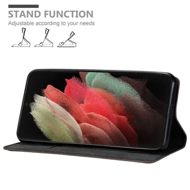Samsung Galaxy S22 ULTRA Cover Etui Case (Brun)