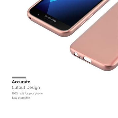 Samsung Galaxy A3 2017 Cover Etui Case (Lyserød)