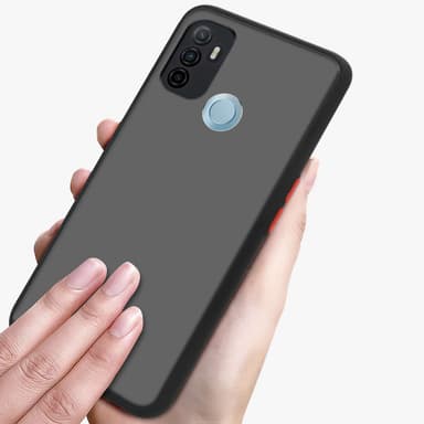 Oppo A53 Etui Case Cover (Sort)