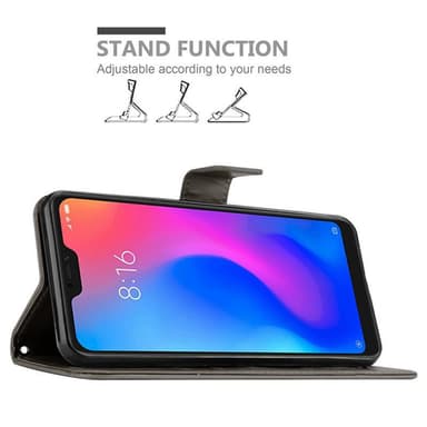 Xiaomi RedMi NOTE 6 PRO Pungetui Cover Case (Grå)