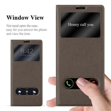 Pungetui Samsung Galaxy NOTE 8 Cover Case (Brun)