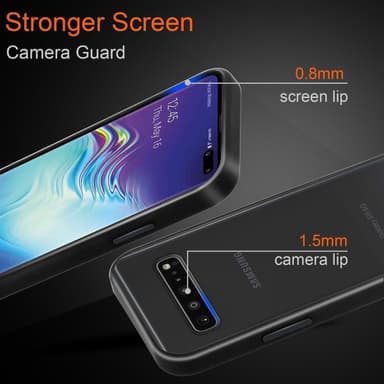 Samsung Galaxy S10 4G Etui Case Cover (Sort)