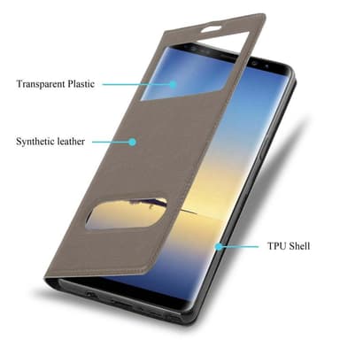 Pungetui Samsung Galaxy NOTE 8 Cover Case (Brun)