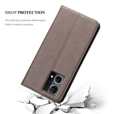 Realme 7 5G Cover Etui Case (Brun)