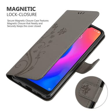 Xiaomi RedMi NOTE 6 PRO Pungetui Cover Case (Grå)