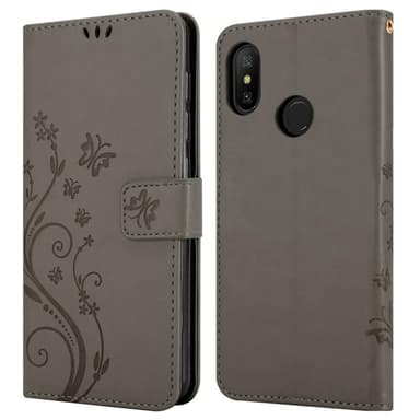 Xiaomi RedMi NOTE 6 PRO Pungetui Cover Case (Grå)