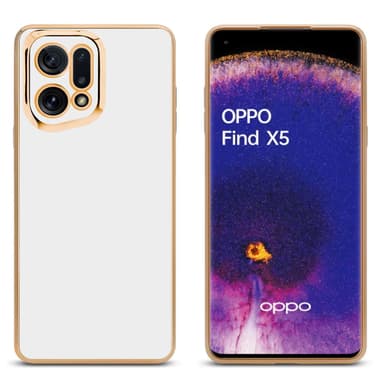 Oppo FIND X5 Cover Etui Case (Hvid)