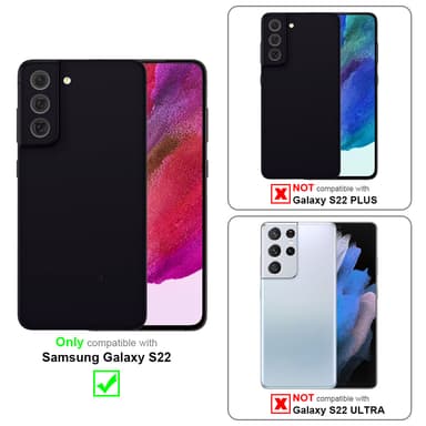 Samsung Galaxy S22 Pungetui Flip Cover (Rød)
