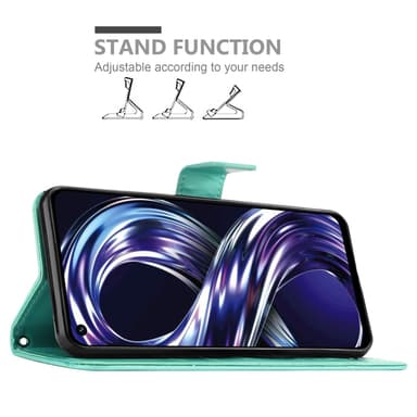 Realme 8i / Narzo 50 4G Pungetui Cover Case (Turkis)