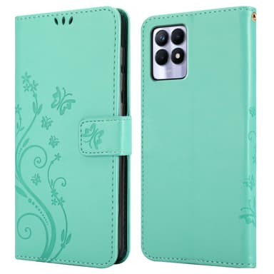 Realme 8i / Narzo 50 4G Pungetui Cover Case (Turkis)