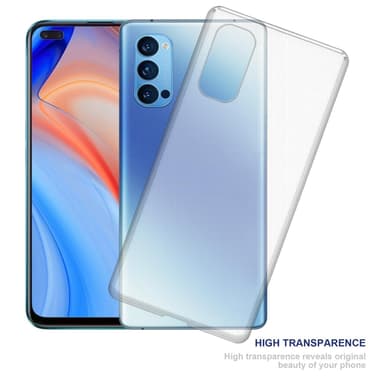 Oppo Reno4 Cover TPU Etui (Natur)