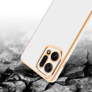 Oppo FIND X5 Cover Etui Case (Hvid)