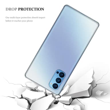 Oppo Reno4 Cover TPU Etui (Natur)