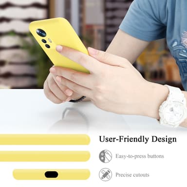 Xiaomi 12T / 12T PRO Cover Etui Case (Gul)