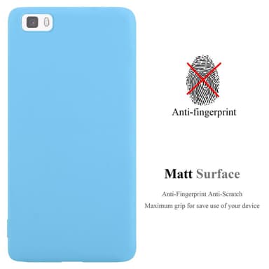 Cover Huawei P8 LITE 2015 Etui Case (Blå)